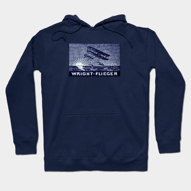 1909 Wright Brothers Aircraft Hoodie by historicimage